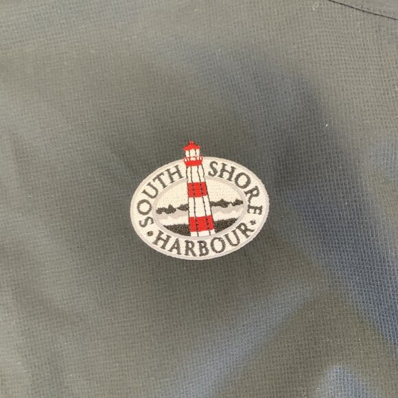 FJ Dryjoys Mens Polo Shirt Large Black Golf Performance Short Sleeve - Picture 6 of 6